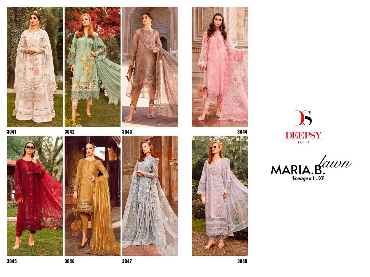 Maria B Vouage A Luxe By Deepsy Pakistani Suits Catalog